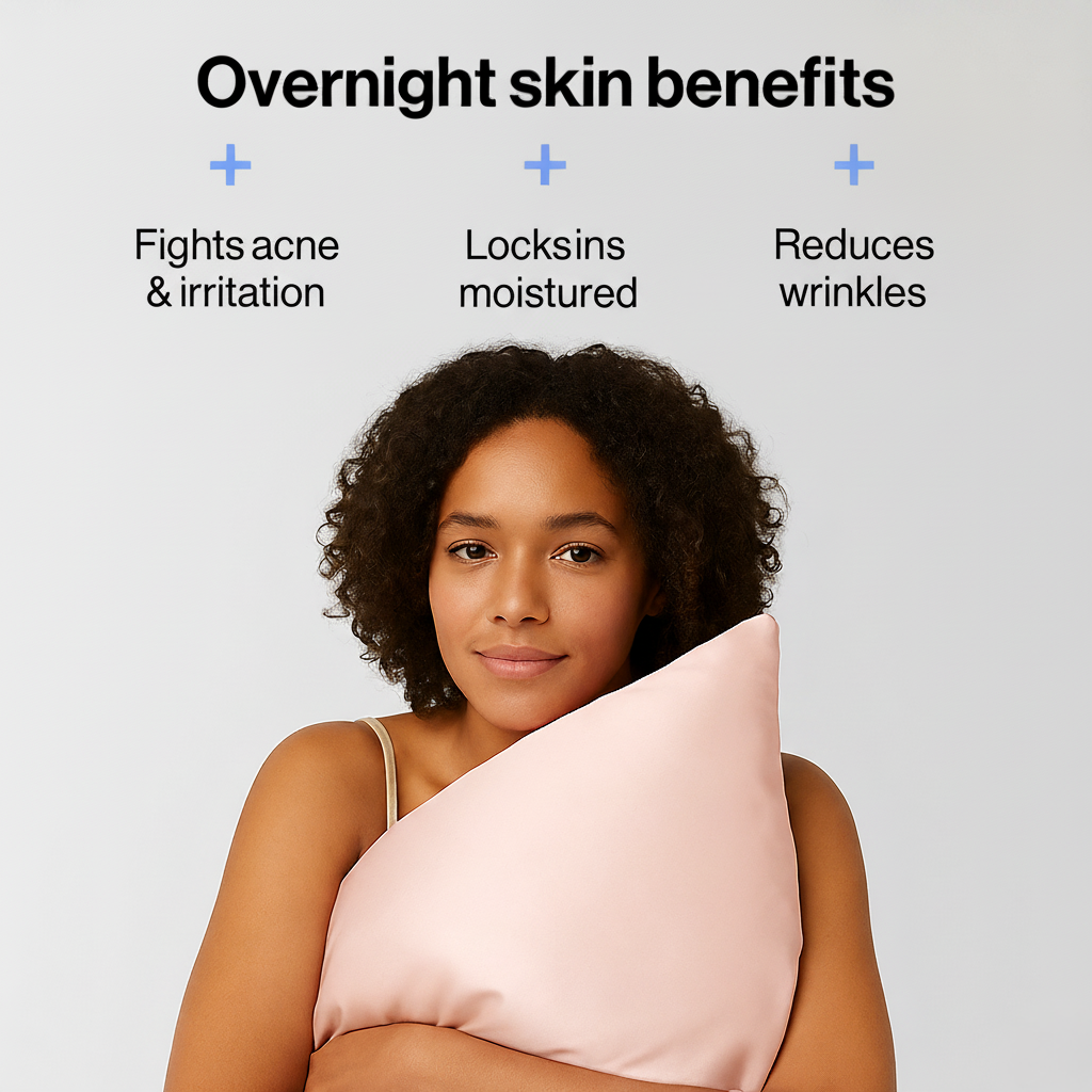 2x Premium Silk Pillowcase